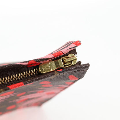 Louis Vuitton Toiletry Pouch Limited Edition Monogram Jungle Dots, BROWN, CANVAS, Toiletry Case