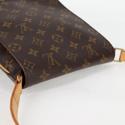 Louis Vuitton Musette Salsa Handbag Monogram Canvas, BROWN, CANVAS, Handbag