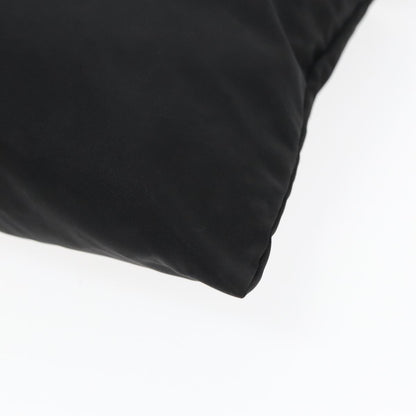 Prada Zip Top Messenger Bag Tessuto, BLACK, NYLON, Shoulder bag