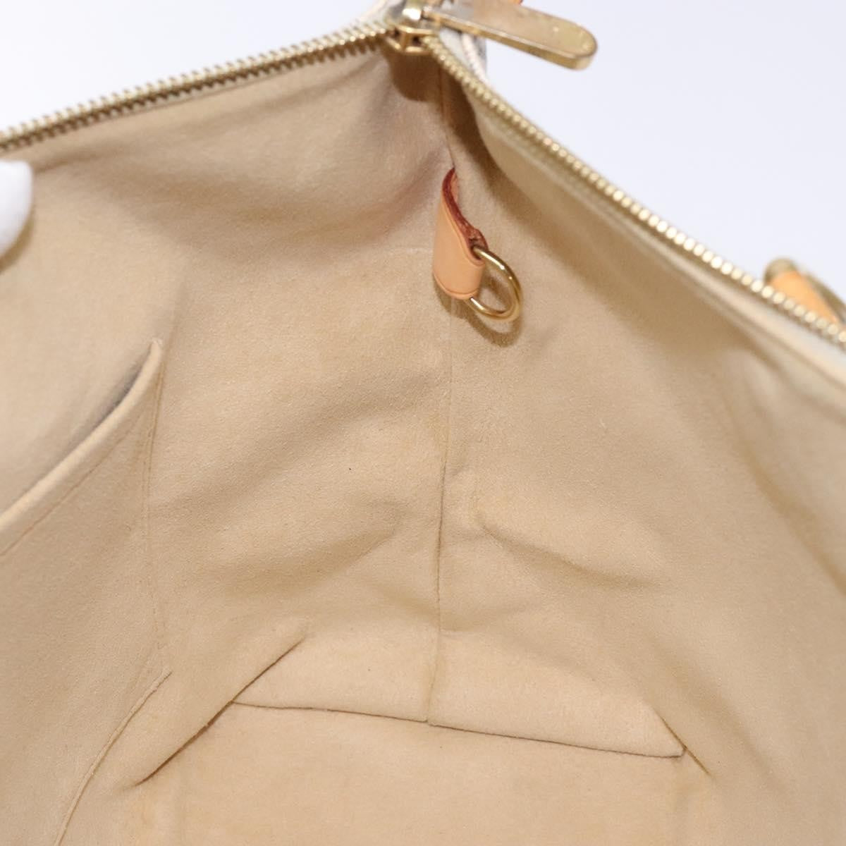 Louis Vuitton Saleya Handbag Damier, WHITE, CANVAS, Tote bag