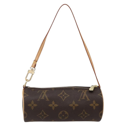 Louis Vuitton Papillon Pochette Monogram Canvas, BROWN, CANVAS, Handbag
