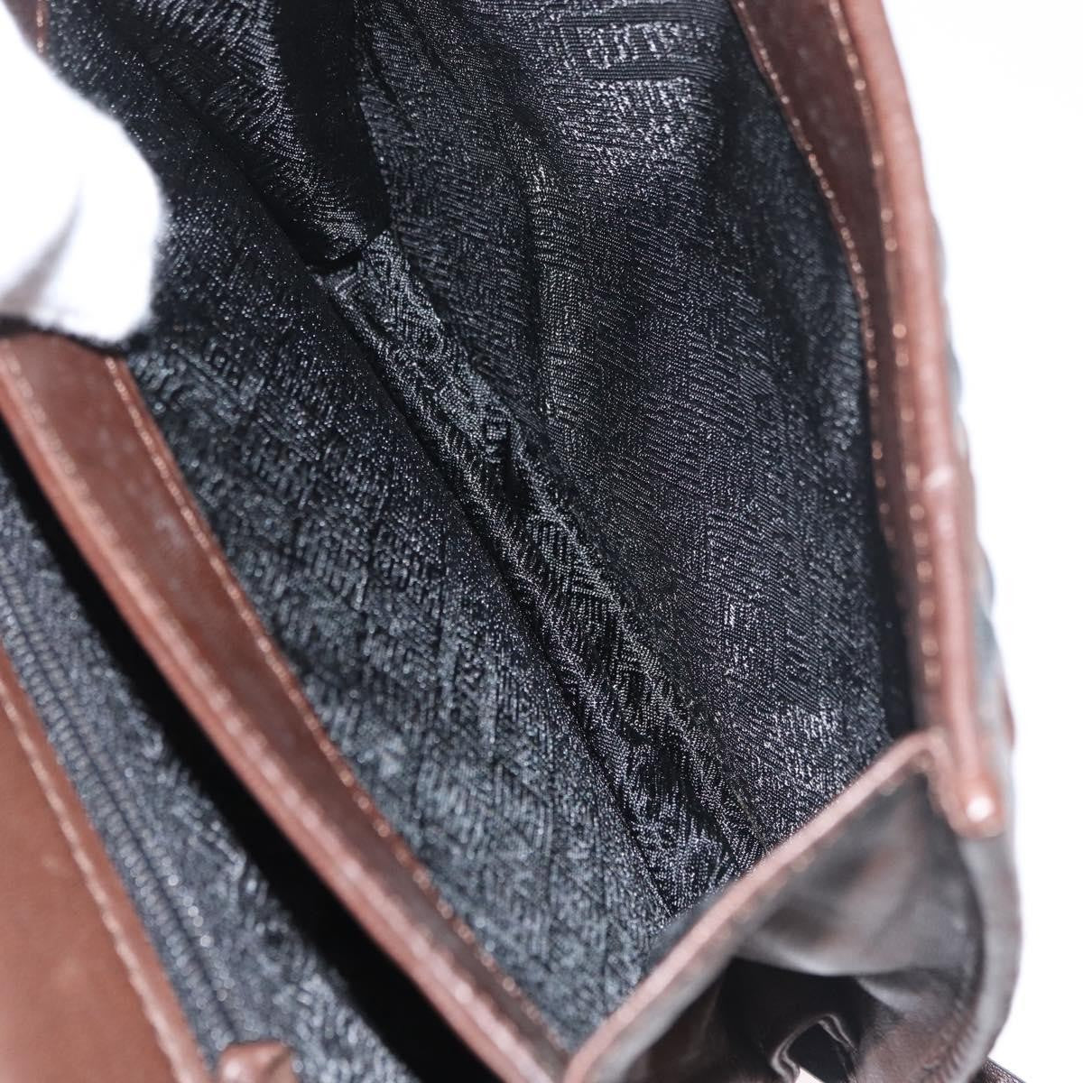 Bottega Veneta Intrecciato Handbag Leather, Brown, Leather, Handbag