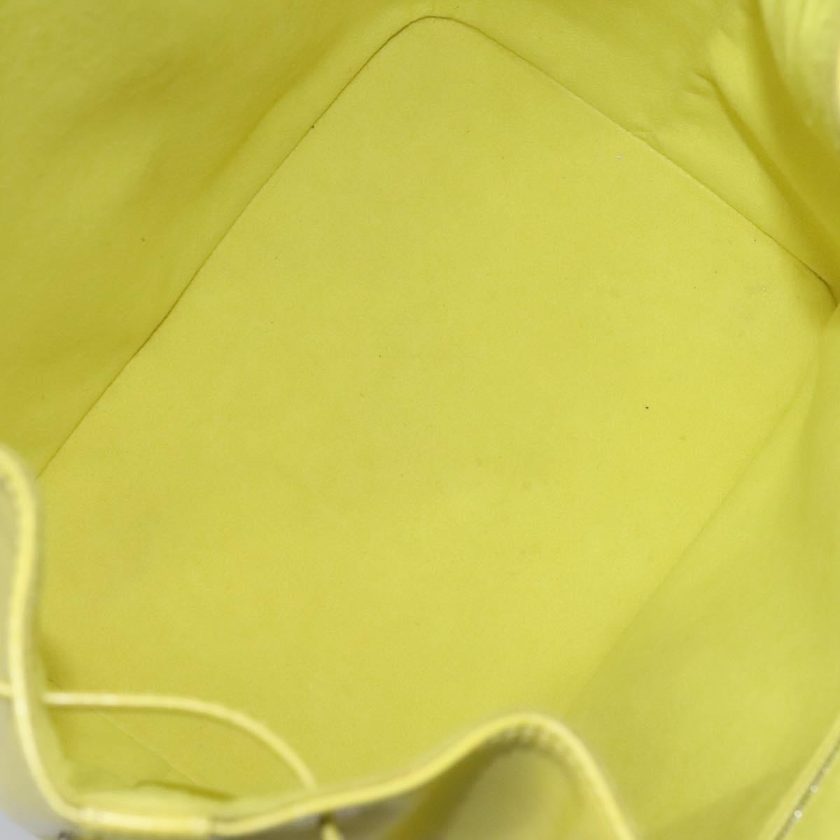 Louis Vuitton Petit Noe Handbag Epi Leather, GREEN, LEATHER, Shoulder bag