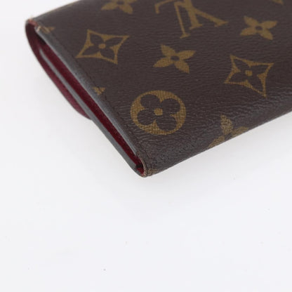 Louis Vuitton Emilie Wallet Monogram Canvas, BROWN, CANVAS, Wallets
