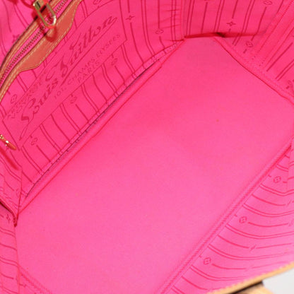 Louis Vuitton Neverfull Tote Limited Edition Monogram Roses, PINK, CANVAS, Tote bag