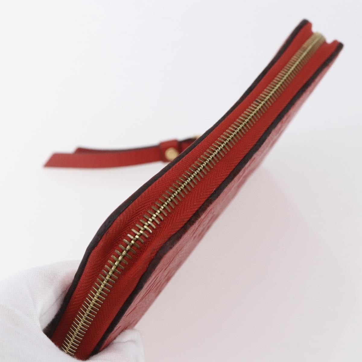 Louis Vuitton Portefeuille zippy Monogramme Empreinte Monogramme Empreinte, RED, LEATHER, Wallets