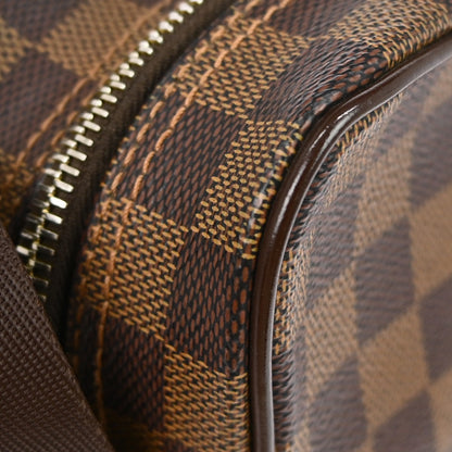 Louis Vuitton Olav Handbag Damier, BROWN, CANVAS, Shoulder bag
