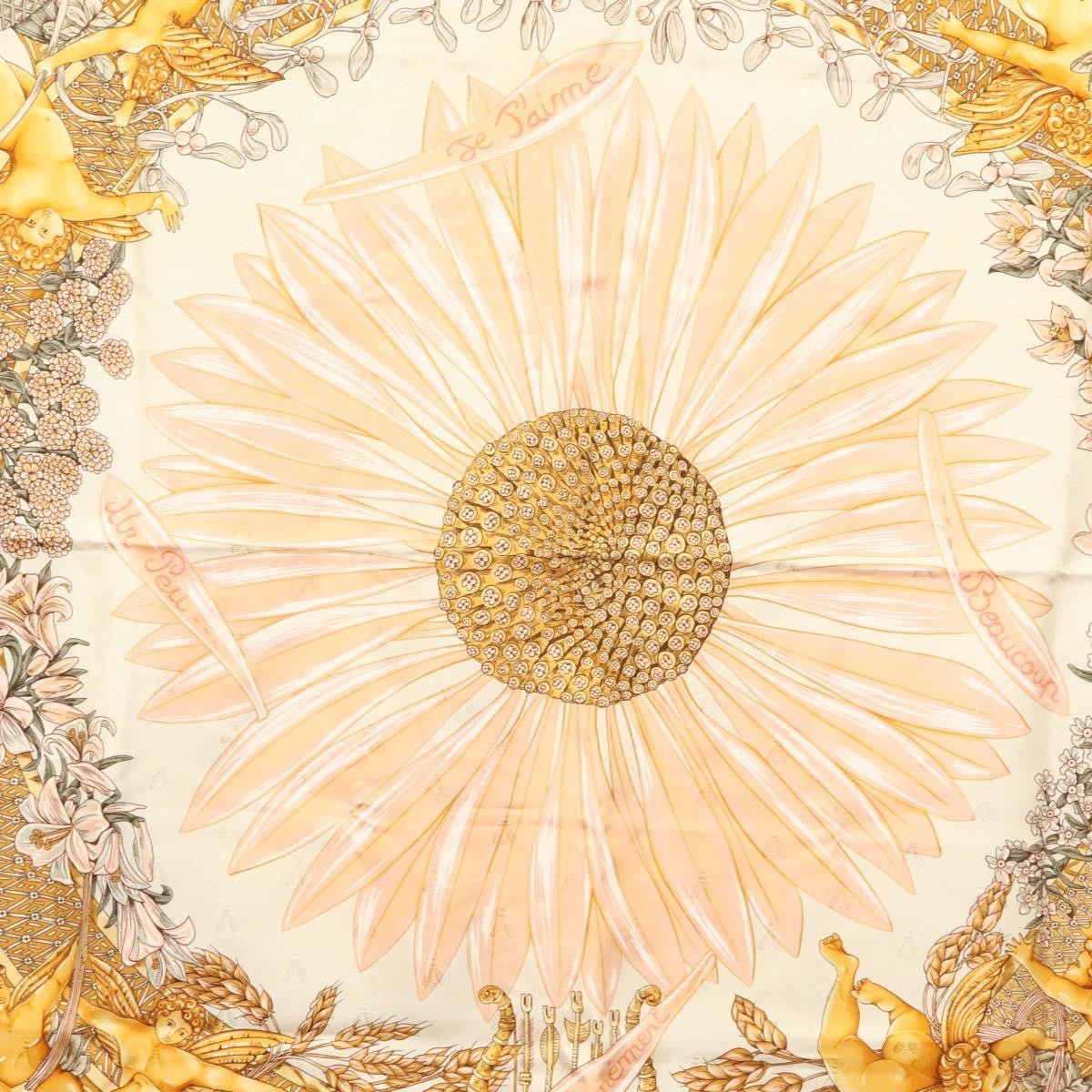 Hermes Carré 90 Silk multicolor, PINK, SILK, Scarve & shawl