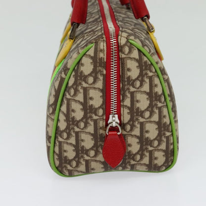 Christian Dior Vintage Rasta Boston Bag Diorissimo Canvas, BEIGE, CANVAS, Travel bag