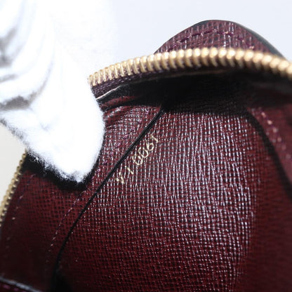 Louis Vuitton Pochette Baikal Clutch Taiga Leather, BROWN, LEATHER, Clutche & pouche