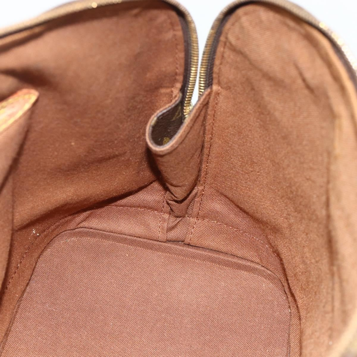 Louis Vuitton Alma Handbag Monogram Canvas, Brown, Canvas, Handbag