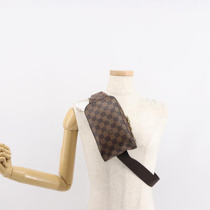 Louis Vuitton Geronimos Waist Bag Damier, BROWN, CANVAS, Shoulder bag