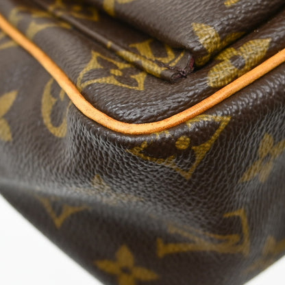 Louis Vuitton Viva Cite Handbag Monogram Canvas, Brown, Canvas, Shoulder Bag