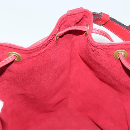 Louis Vuitton Petit Noe Handbag Epi Leather, RED, LEATHER, Shoulder bag