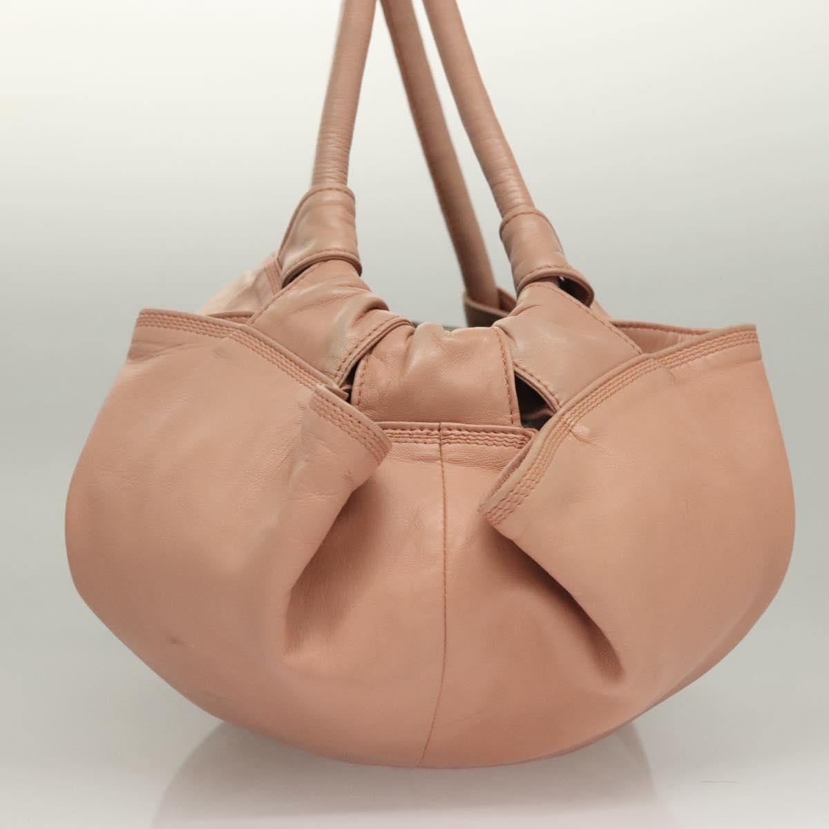 Loewe Anagram Logo Nappa Aire Hand Bag Leather, PINK, LEATHER, Handbag
