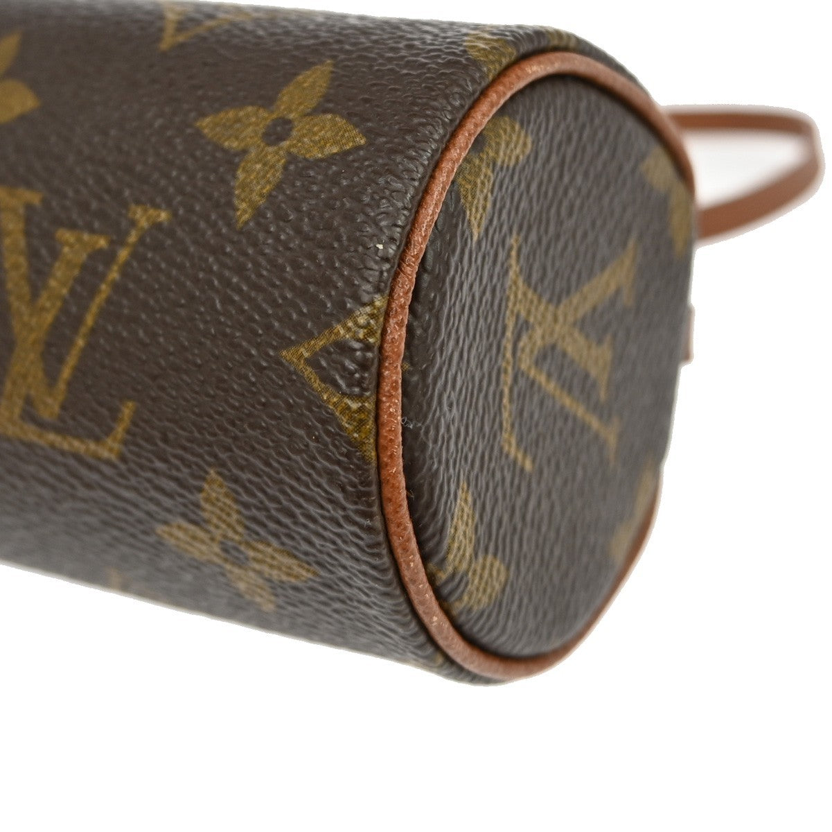 Louis Vuitton Papillon Pochette Monogram Canvas, BROWN, CANVAS, Clutche & pouche