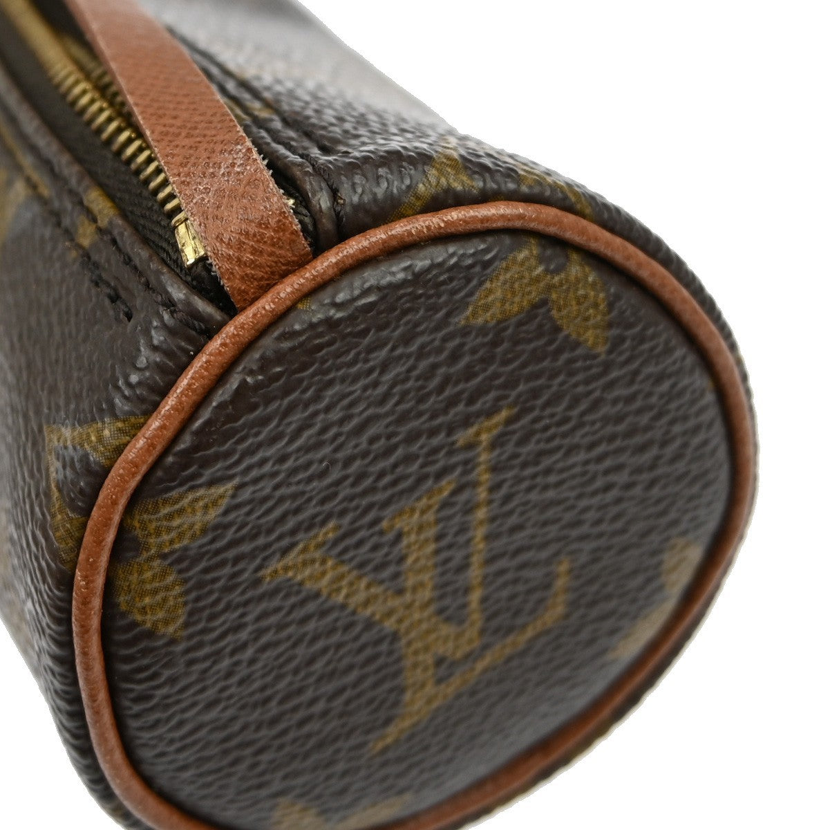 Louis Vuitton Papillon Pochette Monogram Canvas, BROWN, CANVAS, Clutche & pouche