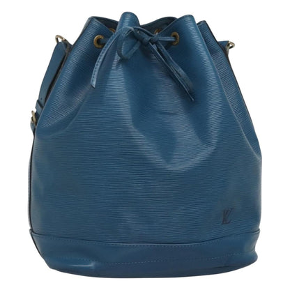 Louis Vuitton Noe Handbag Epi Leather, BLUE, LEATHER, Shoulder bag