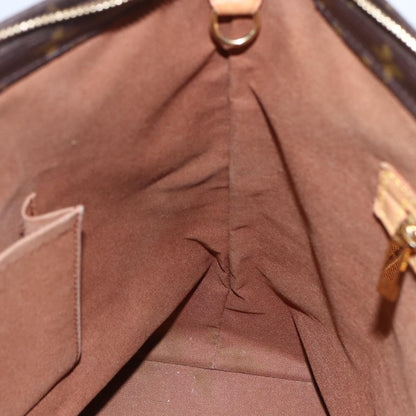 Louis Vuitton Cabas Mezzo Monogram Canvas, BROWN, CANVAS, Tote bag