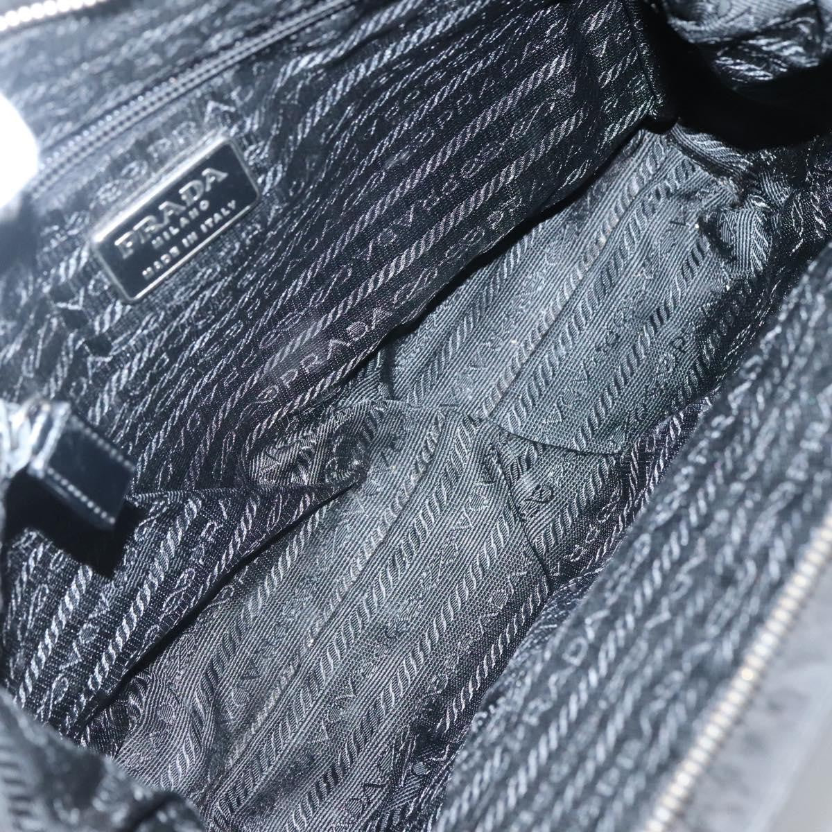 Prada Vintage Handbag Tessuto, BLACK, NYLON, Handbag