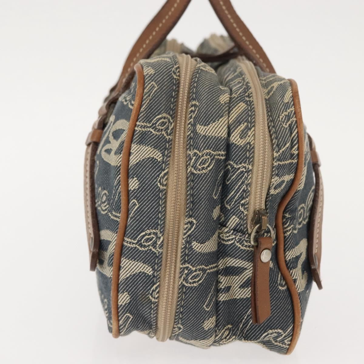 Burberry Blue Label Handbag Denim, BLUE, DENIM_JEANS, Travel bag