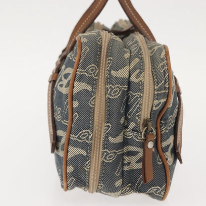 Burberry Blue Label Handbag Denim, BLUE, DENIM_JEANS, Travel bag