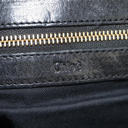 Chloe Ethel Handbag Leather, BLACK, LEATHER, Handbag