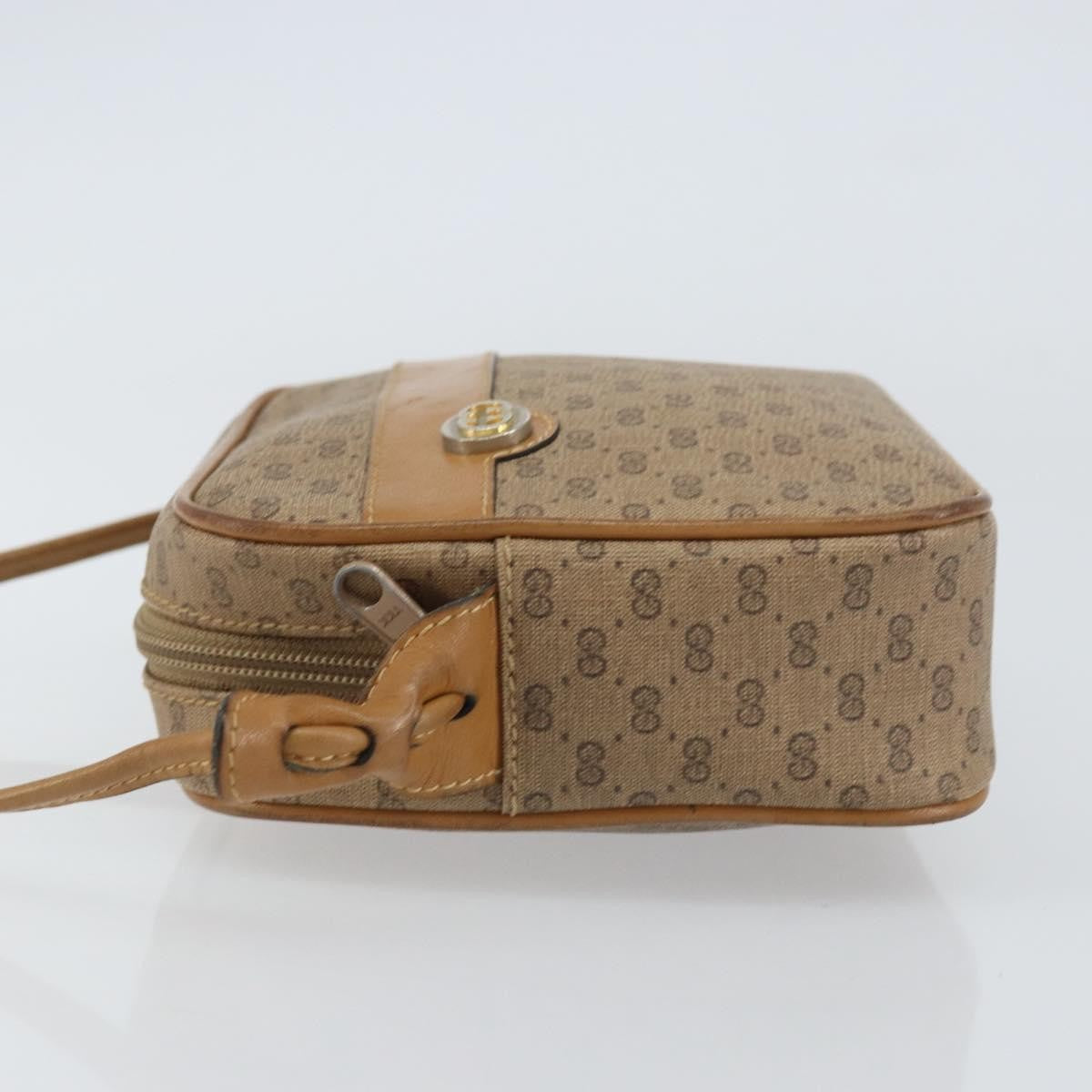 Gucci Micro GG supreme shoulder bag GG canvas, BEIGE, PVC, Shoulder bag