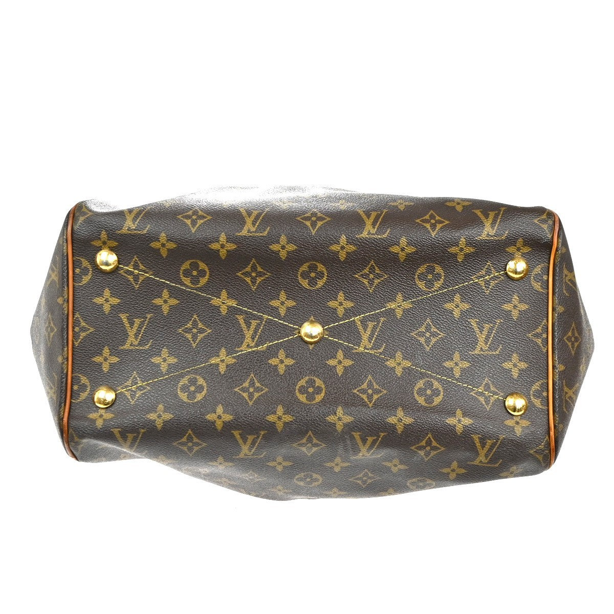 Louis Vuitton Tivoli Handbag Monogram Canvas, BROWN, CANVAS, Shoulder bag