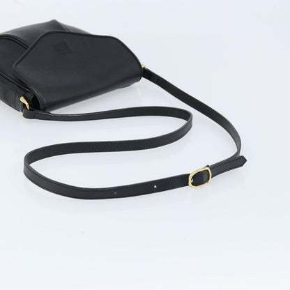 Burberry Flap Shoulder Bag Leather, BLACK, LEATHER, Shoulder bag