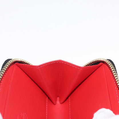 Christian Louboutin Panettone Coin Purse Embellished Leather, Black, Leather, Wallet