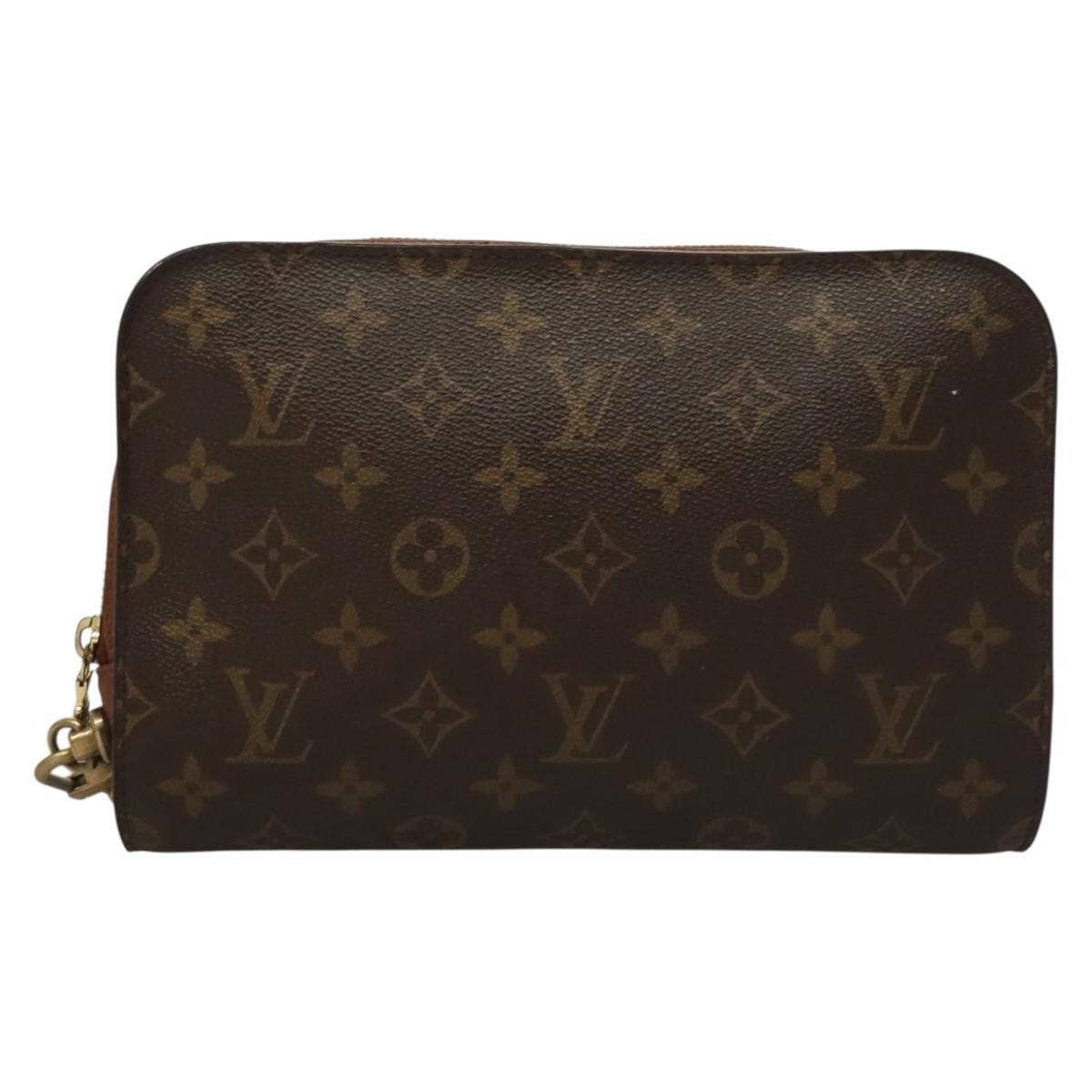Louis Vuitton Pochette Orsay Monogram Canvas, BROWN, CANVAS, Clutche & pouche