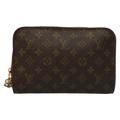 Louis Vuitton Pochette Orsay Monogram Canvas, BROWN, CANVAS, Clutche & pouche