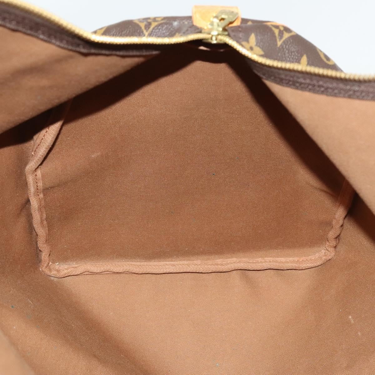 Louis Vuitton Keepall Bag Monogram Canvas, BROWN, CANVAS, Travel bag