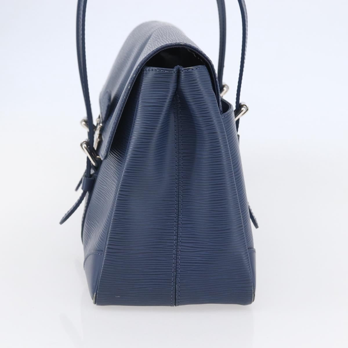 Louis Vuitton Segur Handbag Epi Leather, BLUE, LEATHER, Handbag