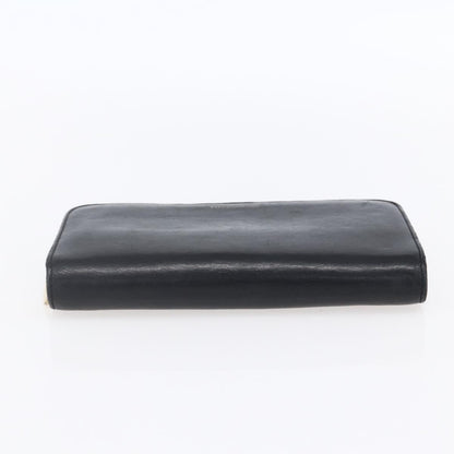 Tiffany & Co. Zip Around Wallet Leather, BLACK, LEATHER, Wallets