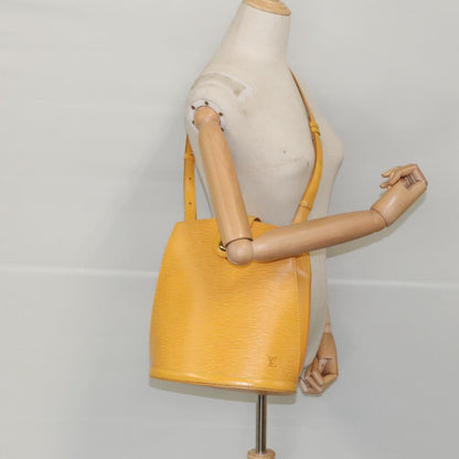 Louis Vuitton Cluny Shoulder Bag Epi Leather, Yellow, Leather, Shoulder Bag