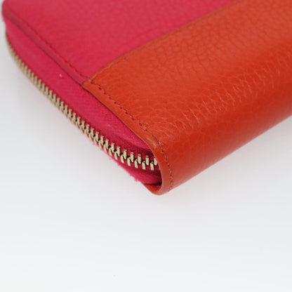 Gucci Bamboo Tassel Zip Wallet Leather, PINK, LEATHER, Wallets