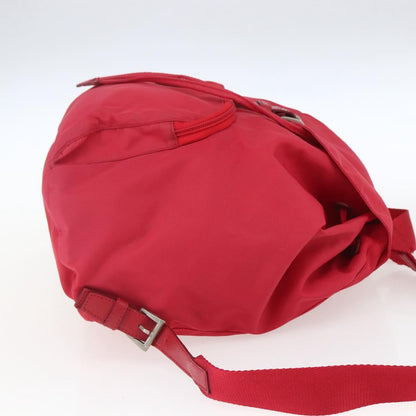 Prada Front Pocket Backpack Tessuto, PINK, NYLON, Backpack