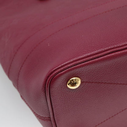 Louis Vuitton Citadine Handbag Monogram Empreinte Leather, PURPLE, LEATHER, Tote bag