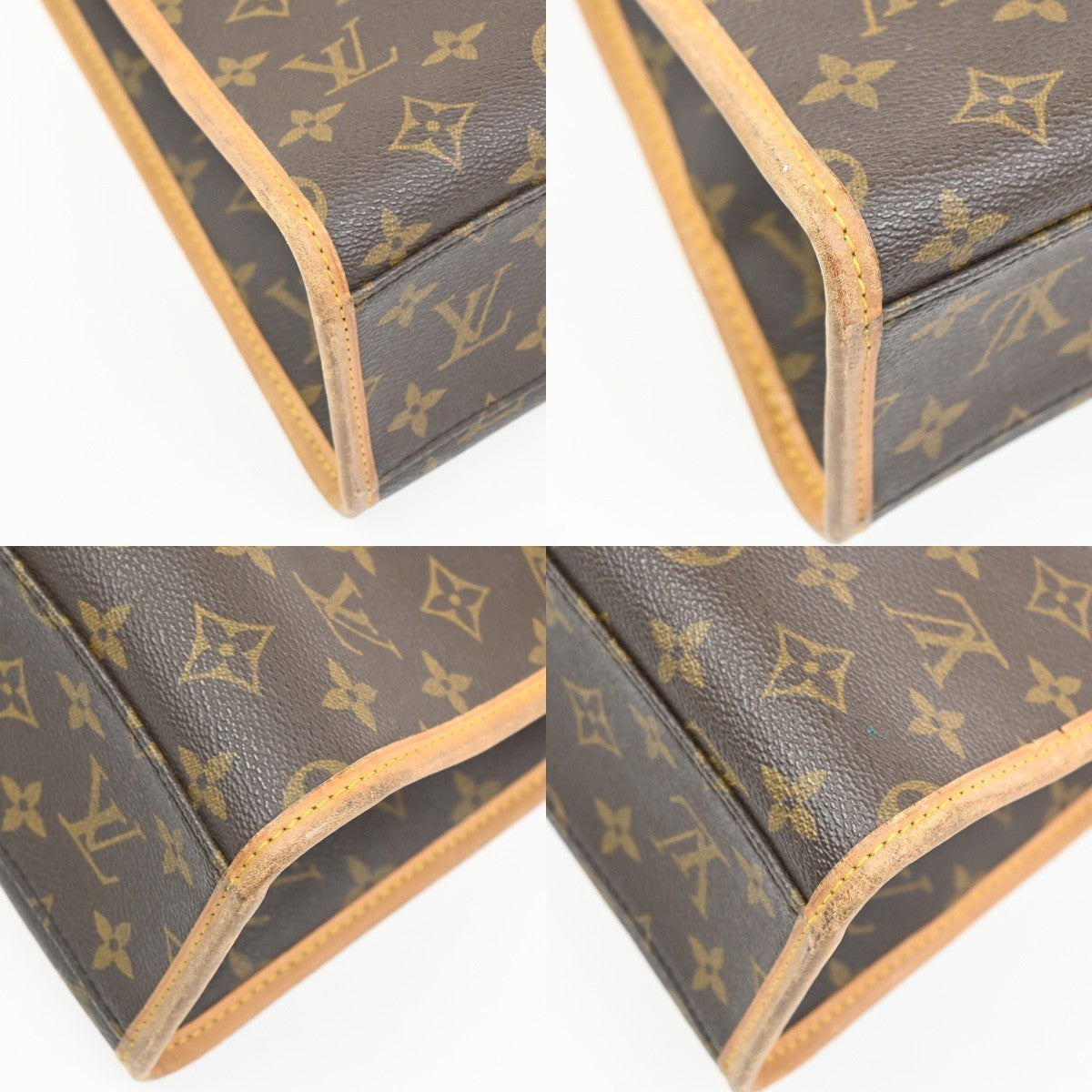 Louis Vuitton Beverly Briefcase Monogram Canvas, BROWN, CANVAS, Briefcase