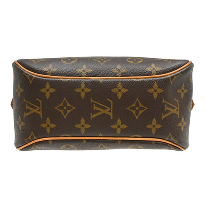 Louis Vuitton Blois Handbag Monogram Canvas, Brown, Canvas, Shoulder Bag