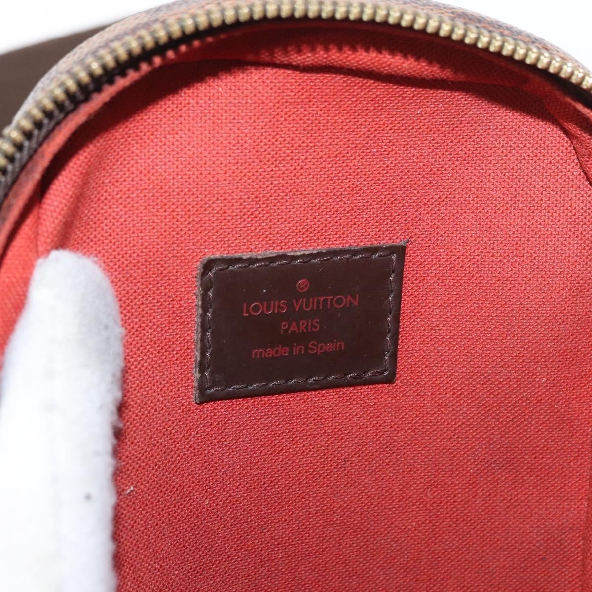 Louis Vuitton Pochette Gange Damier, Brown, Canvas, Clutch