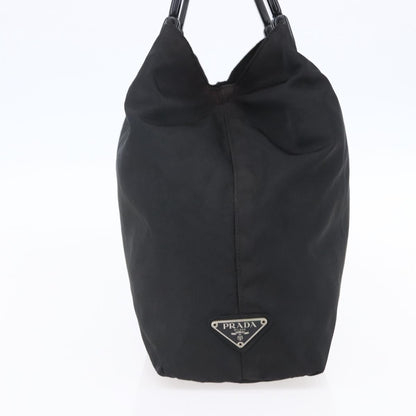 Prada Vintage Handbag Tessuto, Black, Nylon, Handbag