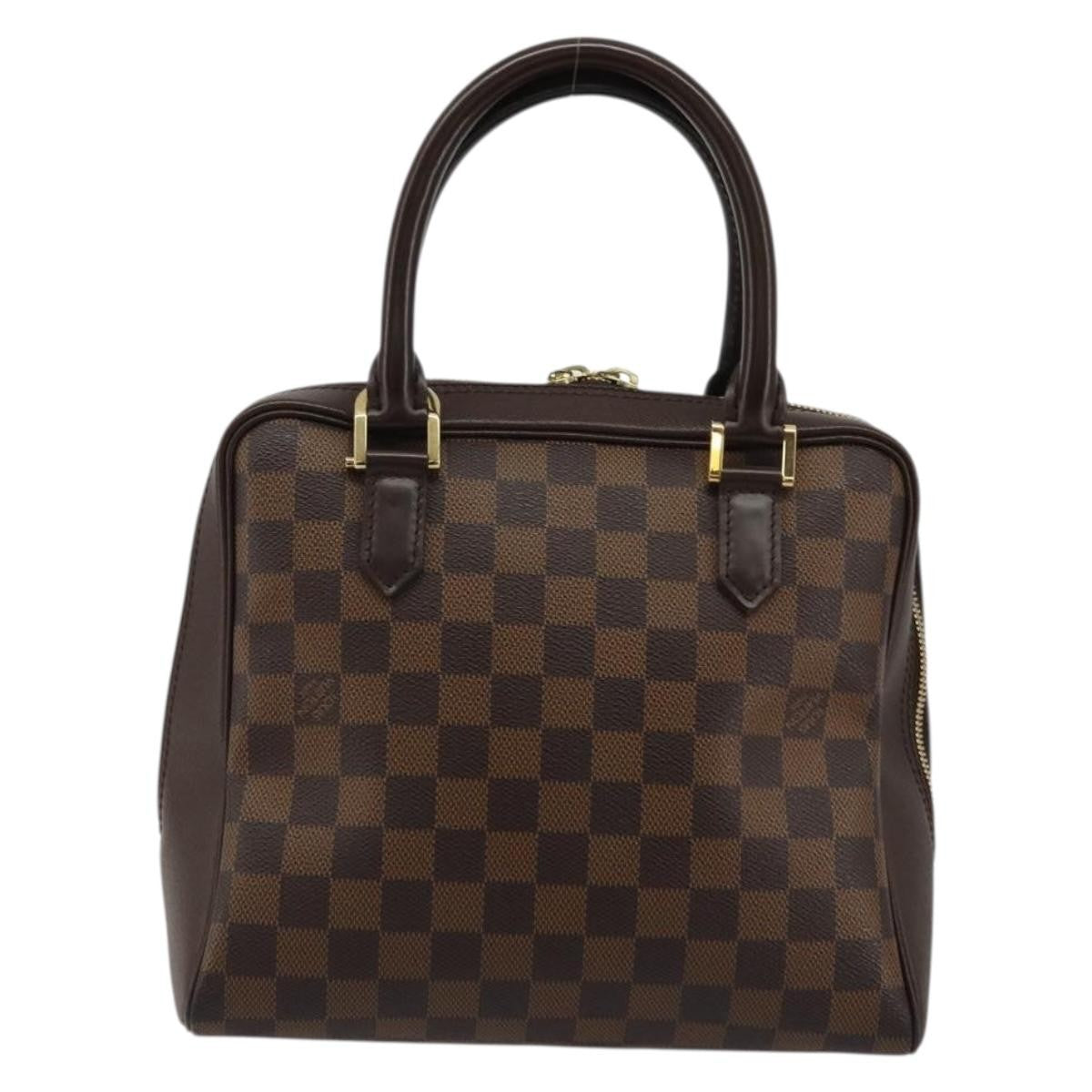 Louis Vuitton Triana Bag Damier, Brown, Canvas, Handbag
