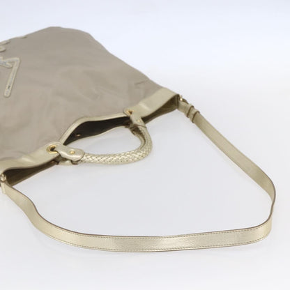 Salvatore Ferragamo Vintage Top handle handbag Nylon, BEIGE, NYLON, Tote bag