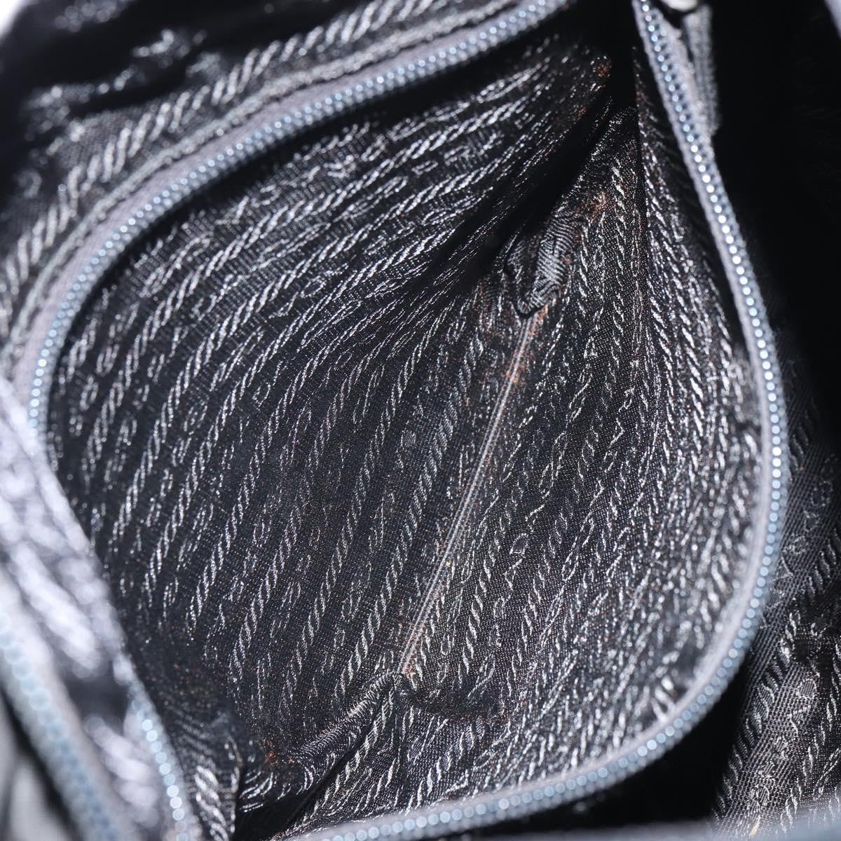Prada Vintage Tote Nylon, BLACK, NYLON, Tote bag