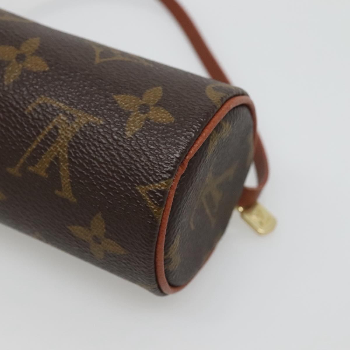 Louis Vuitton Papillon Pochette Monogram Canvas, BROWN, CANVAS, Handbag
