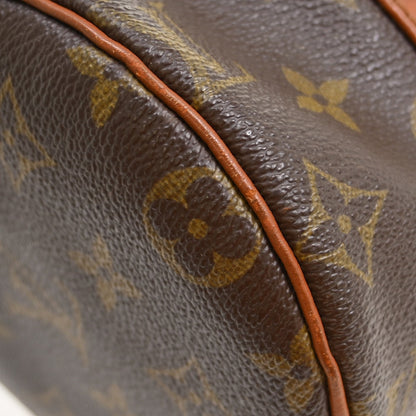 Louis Vuitton Papillon Handbag Monogram Canvas, Brown, Canvas, Handbag