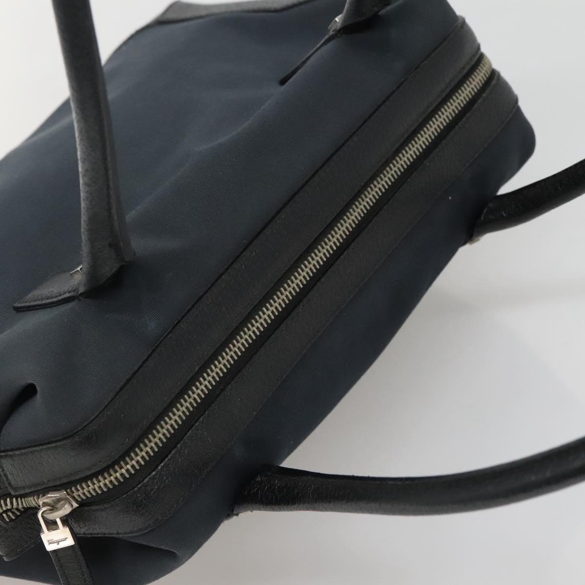 Salvatore Ferragamo Vintage Handbag Nylon, BLACK, NYLON, Handbag